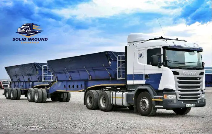 Placeholder image of a 34 Ton Side Tipper Truck